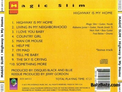 Magic Slim - Highway is My Home (1992)