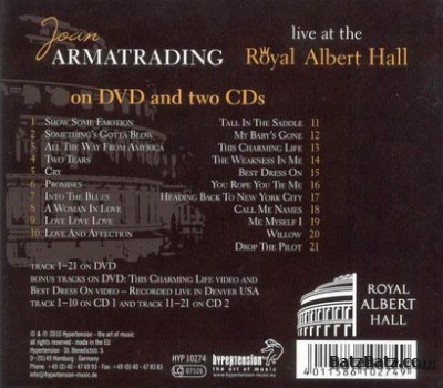 Joan Armatrading - Live At The Royal Albert Hall 2010 (Promo)