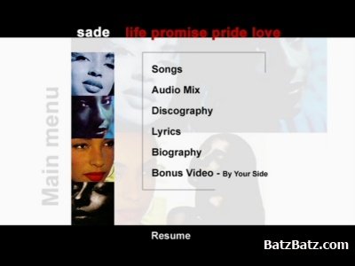 Sade - Life Promise Pride Love (1993) [DVD-5]