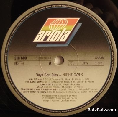 Vaya Con Dios - Night Owls (1990) (Lossless)