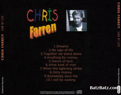 Chris Farren - Sign Of Life 1992