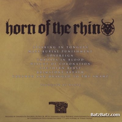 Horn Of The Rhino - Weight Of Coronation (2010)