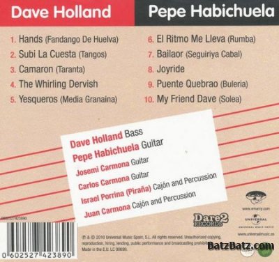 Dave Holland & Pepe Habichuela - Hands (2010)