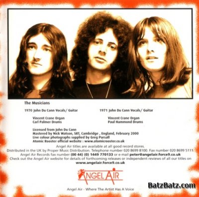 Atomic Rooster - Live And Raw-70/71 (2000) Lossless