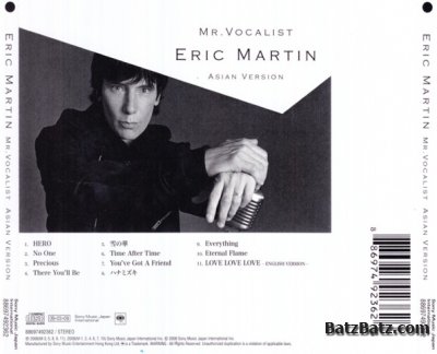 Eric Martin - Mr. Vocalist (2008) Lossless