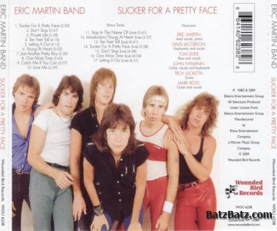 Eric Martin Band - Sucker For A Pretty Face 1983 (2009 Reissue) Lossless