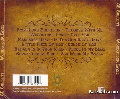 CC Coletti - Woodstock Lane (2008)