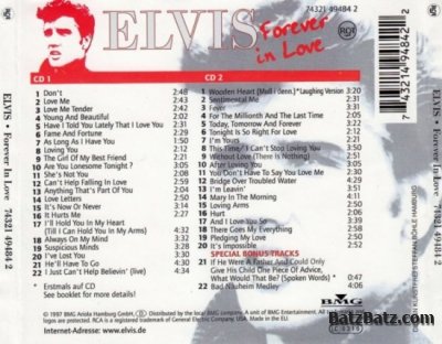 Elvis Presley - Forever In Love 1997 (2 CD)