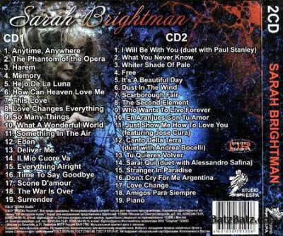 Sarah Brightman - Sarah Brightman (2CD) 2009 (Lossless + MP3)