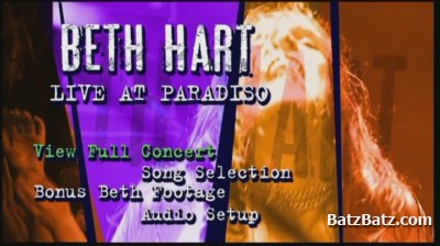 Beth Hart - Live At Paradiso (2005) [DVD9]