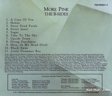 Tori Amos - Under The Pink + More Pink [The B-Sides] (1994) (Lossless + MP3)