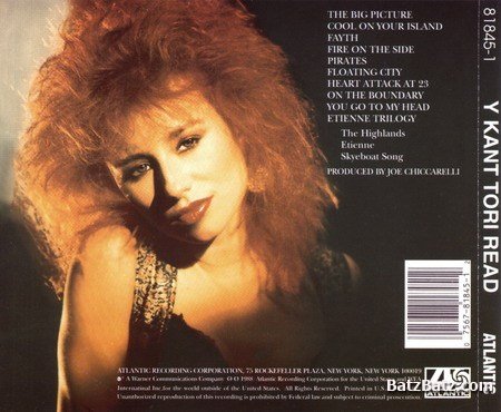 Tori Amos - Y Kant Tori Read (1988) (Lossless + MP3)