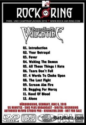 Bullet For My Valentine - Rock Am Ring (2010) DVDRip