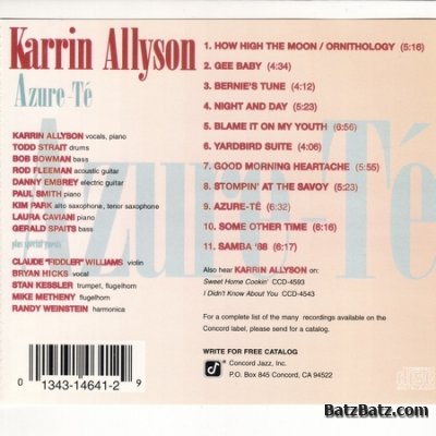 Karrin Allyson - Azure-Te (1995)