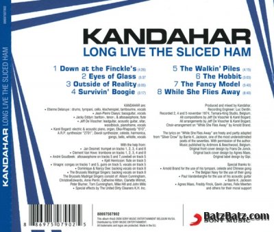 Kandahar - Long Live The Sliced Ham 1974 (Reissue 2009) Lossless