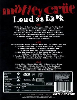 Motley Crue - Loud As F@*k (2CD) 2003 (Lossless + MP3)