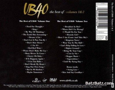 UB40 - The Best Of UB40 (2CD) 2005 (Lossless + MP3)