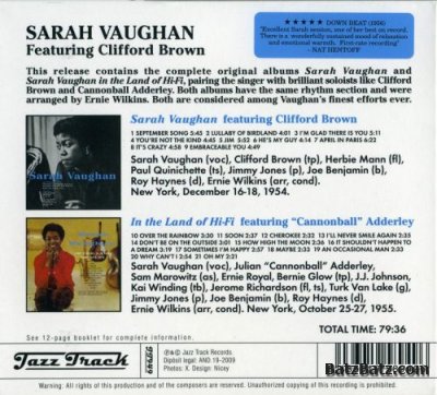 Sarah Vaughan - Featuring Clifford Brown (2009) Lossless