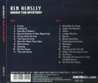 Ken Hensley - Inside The Mystery 2006 (2CD-Digipack) Lossless