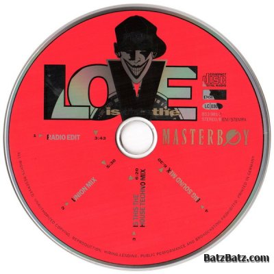 Masterboy - Is This The Love (CDM) 1994 (Lossless+MP3)