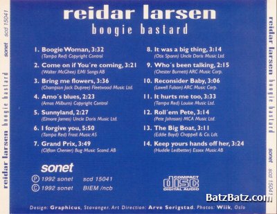 Reidar Larsen - Boogie Bastard (1992)