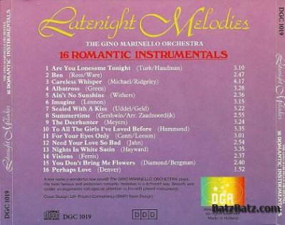 The Gino Marinello Orchestra - Latenight Melodies 1987 (Lossless)