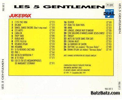 Les 5 Gentlemen - Les 5 Gentlemen 1991