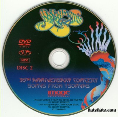 Yes - 35th Anniversary Concert / Songs From Tsongas 2004 (DVD Rip)