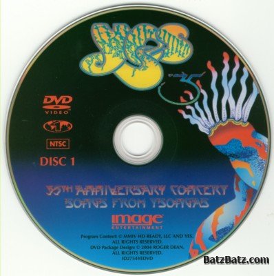 Yes - 35th Anniversary Concert / Songs From Tsongas 2004 (DVD Rip)