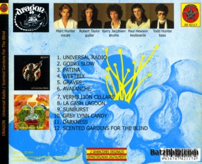 Dragon - Universal Radio/Scented Gardens For The Blind 1974/75 ( Estrella Rockera 2005) Lossless