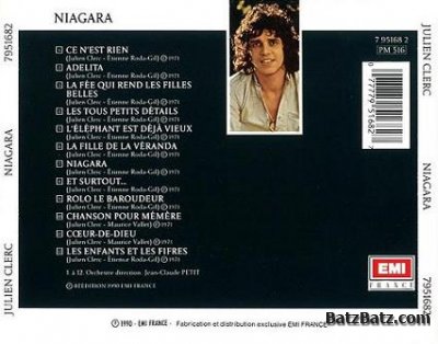 Julien Clerc - Niagara 1971 (Lossless)