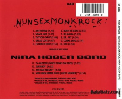 Nina Hagen - Nunsexmonkrock / Nina Hagen Band (1991) (Lossless)