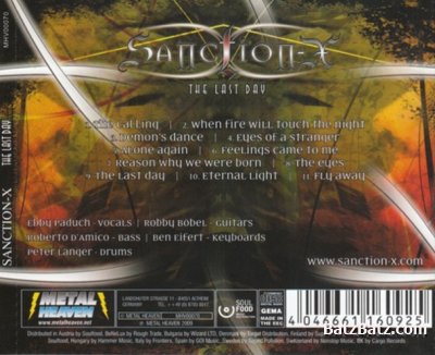 Sanction-X - The Last Day (2009) Lossless