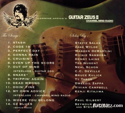 Carmine Appice's Guitar Zeus - Guitar Zeus II: Channel Mind Radio 1998 (Japan Limited Release 2009) Lossless