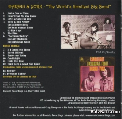 Hardin & York - The World's Smallest Bigband (1970) [2008  Remast.] Lossless
