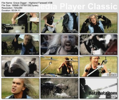 Grave Digger - Highland Farewell  (VIDEO) 2010