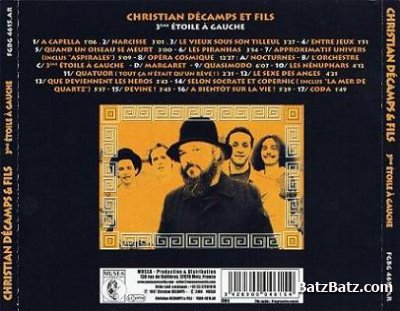 Christian Decamps & Fils - Troisieme Etoile a Gauche 1997 (Remaster 2008) (Lossless)