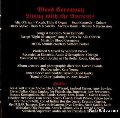 Blood Ceremony - Living With The Ancie (2011) Lossless