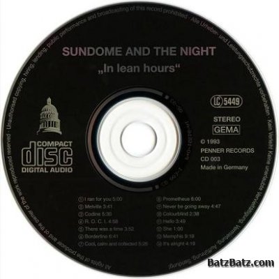 Sundome And The Night - In Lean Hours 1993 (Lossless)