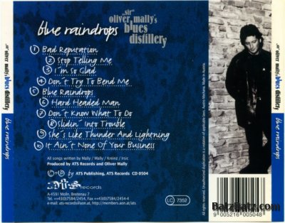 Sir Oliver Mally's Blues Distillery - Blue Raindrops  (1998)