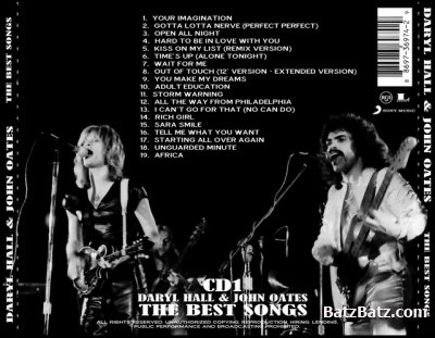 Daryl Hall & John Oates - The Best Songs (5CD Box) 2011