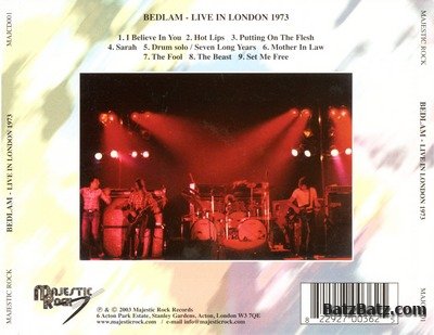 Bedlam - Live In London 1973 (bootleg)