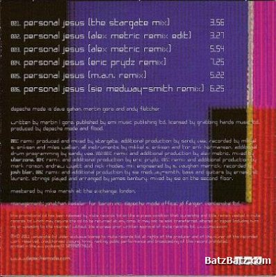 Depeche Mode - Personal Jesus 2011 (Lossless)