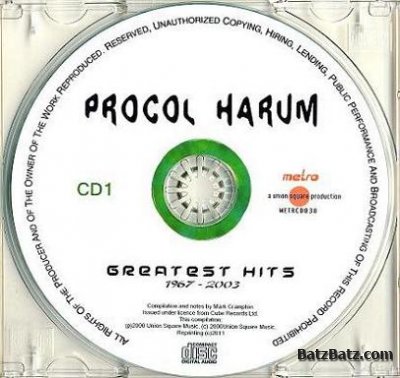 Procol Harum - Greatest Hits 1967-2003 (2011) (MP3 + Lossless)