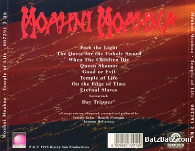 Moahni Moahna - Temple Of Life 1994 Lossless