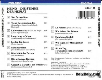 Heino - Die Stimme der Heimat 1986 (LOSSLESS)