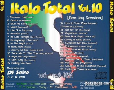 VA - Italo Total Vol. 10 (Mixed By DJ SALVO) 2011 (bootleg)