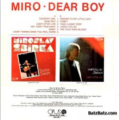 Miro - Dear Boy 1986