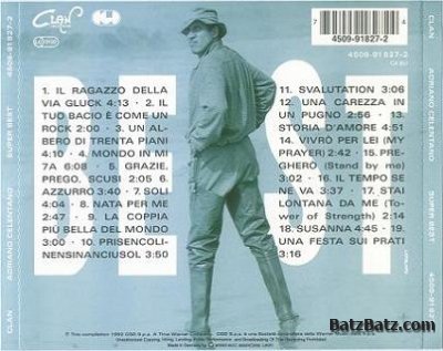 Adriano Celentano - Super Best 1992 (Lossless)