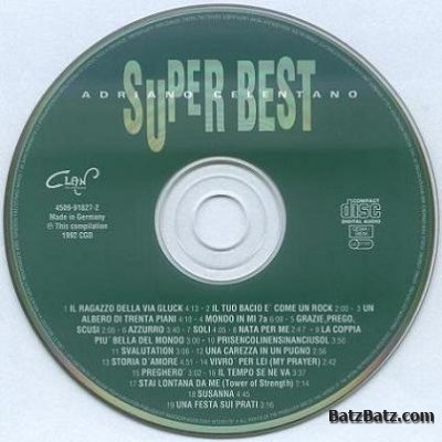 Adriano Celentano - Super Best 1992 (Lossless)